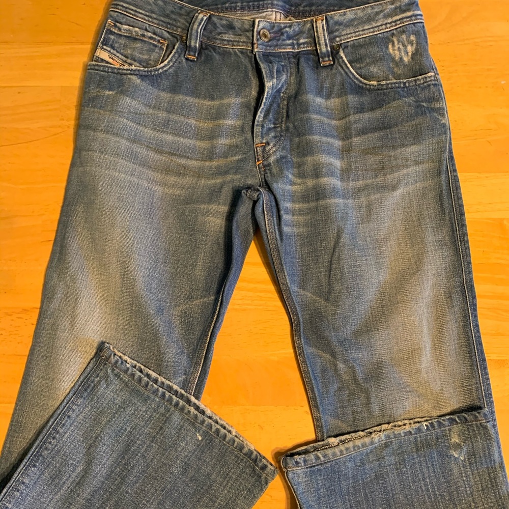 Diesel Zaf 33x32 Made in Italy Bootcut Jeans